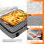 Porte-casseroles à deux étages pour plats chauds ou froids, étui de transport pour casseroles, porte-lasagnes pour les réceptions / pique-niques / grillades, convient aux plats de cuisson de 9 po x 13 po-1225693768