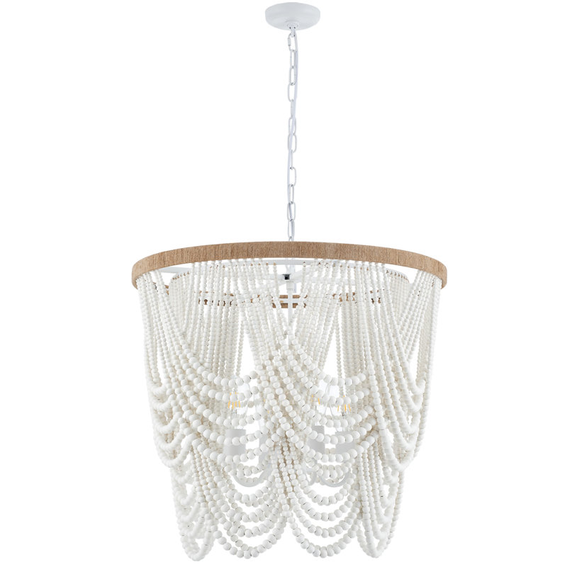 Leny 4 - Light Dimmable Tiered Chandelier
