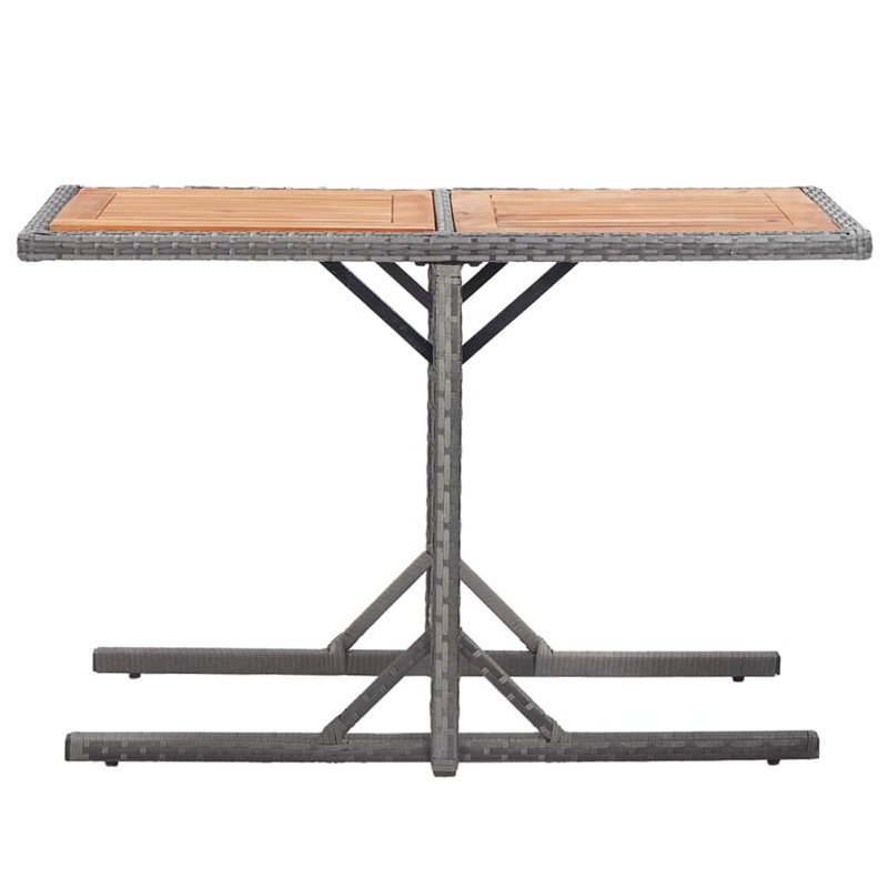 Akemi Coffee Table, Anthracite, Brown