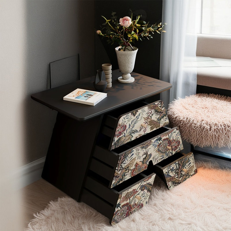 Modern living room and bedroom storage cabinet, Brown