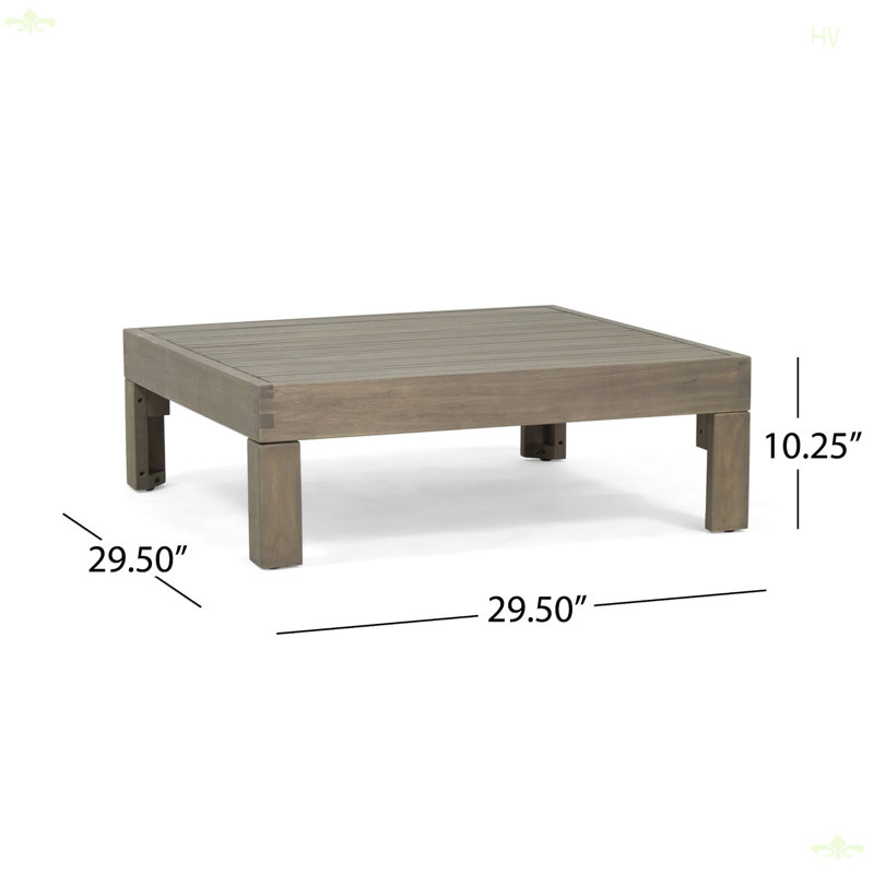 Banc de coin gauche et table basse