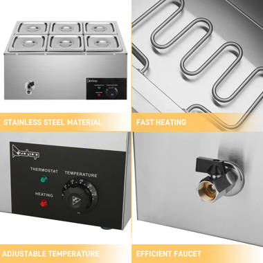 The Party Aisle™ Stainless Steel Warmers, Heaters, Burners And Servers