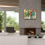  «Cloud Of Flower Solid C» par Silvia Vassileva, art mural sur toile, 34 po x 26 po
