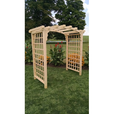 47'' D Solid Wood Arbor