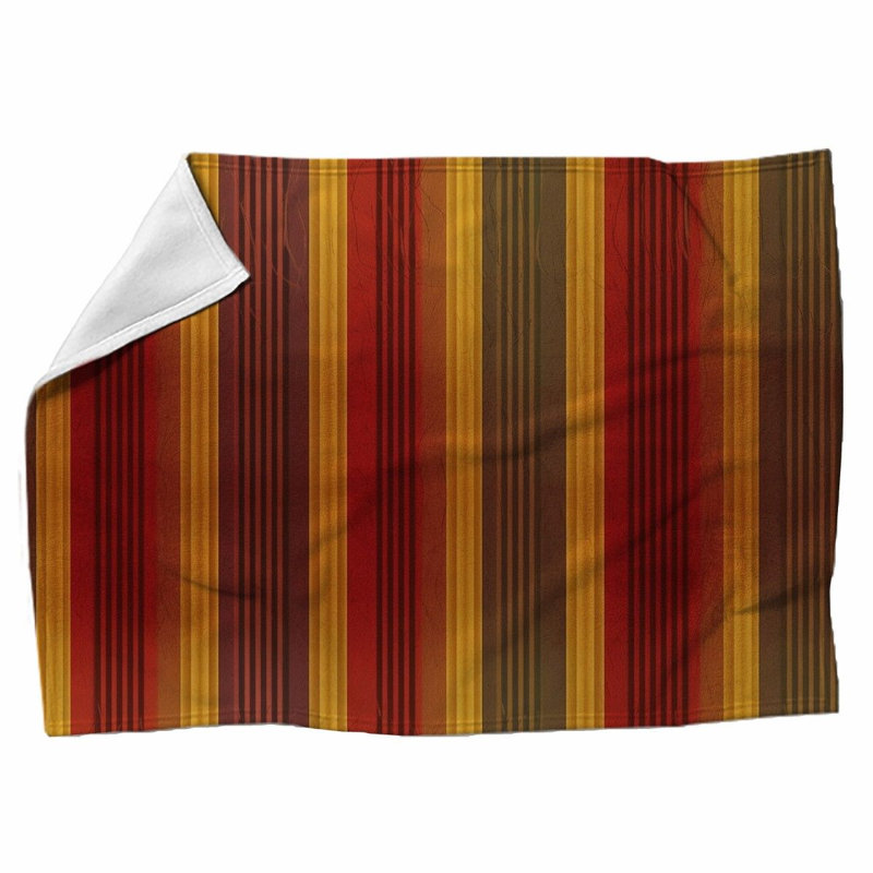 Machine Printed Throw Blanket, Throw