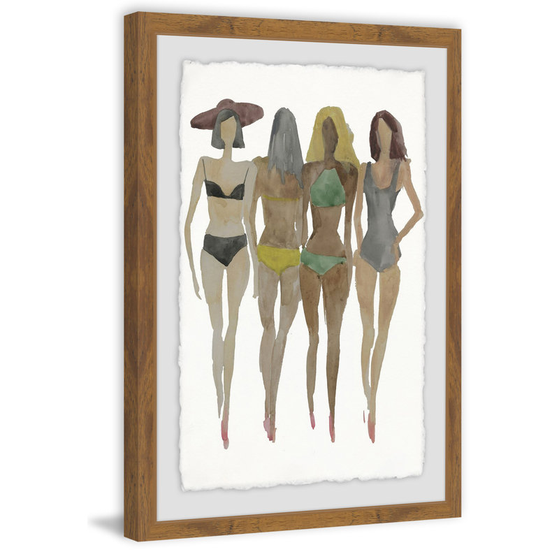 Beach - Single Picture Frame Painting, 46 cm H x 30 cm W