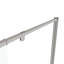 Cabine de douche pivotante décorée, verre trempé de 1/4 po, l 50 à 54 po x H 71 po, installation rapide et facile, universel gauche à droite, porte à structure étanche, installation simple, applicable, bonne fuite