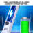 Electric Spin Cleaning Scrubber Adjustable & Detachable Long Handle