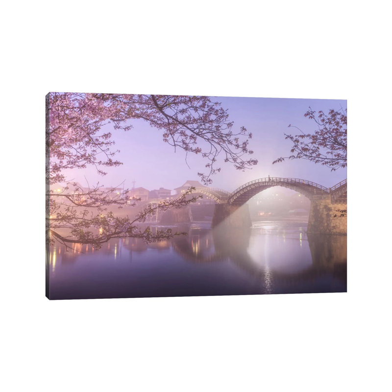 Spring In Japan IV by Daniel Kordan - Print on Canvas, 20.32 cm H x 30.48 cm W, Wrapped Canvas