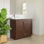 Armoire de salle de bain Shaker l 36 po x P 21 po x H 34,5 po Shader-892526705