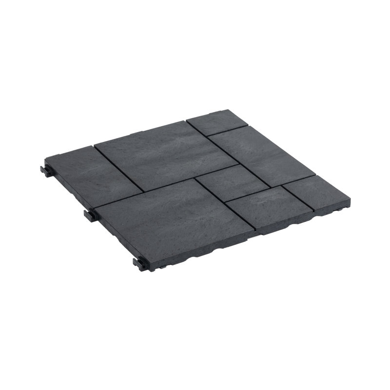 MOSAIC-DECK-TILES 30cm L x 30cm W Composite Interlocking Deck Tile