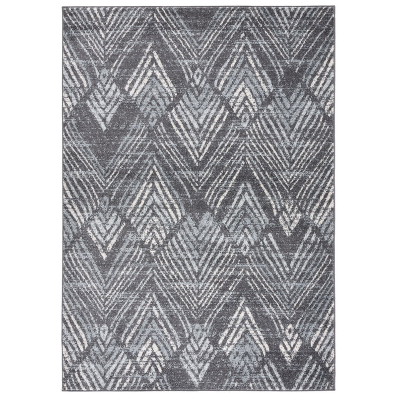 Brynlea Performance Chevron Rug, Rectangle 6'7" x 9'2"