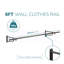 Fairhill 183cm Wall Mounted Clothes Rack-1293398046