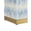Nadene Brass Drum End Table