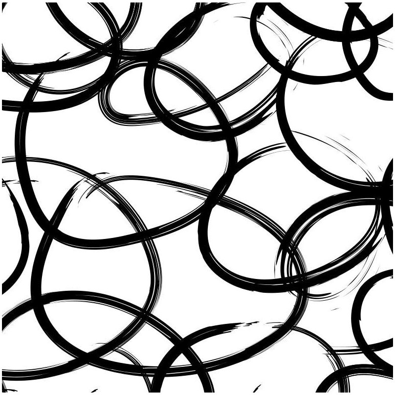Circle Stroke Geometric Wallpaper Roll by Jamie Graney
