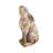 The Holiday Aisle® Modern Faux Concrete Rabbit With Head Up In Multicolor