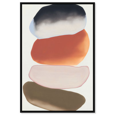 California Dreamscape Canvas Abstract Print by Oliver Gal, Black Frame, 10 x 15