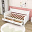 Lit de jour simple avec structure en forme de X et tiroirs de rangement-1879228367