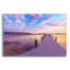 «Purple Cloud Wisp Sunset Reflection» par Ezra Tanner, art mural en verre acrylique-760661510