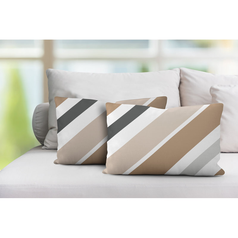 Coussin lombaire intérieur / extérieur Manda, Beige
