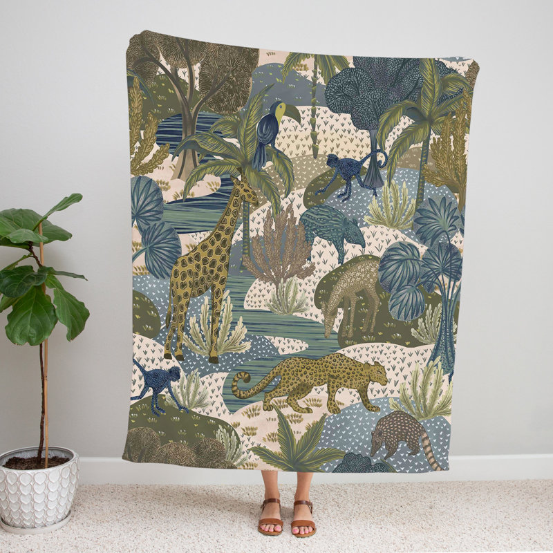 Throw Blanket, 50" W x 60" L