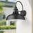Outdoor Barn Light,Outdoor Wall Sconce,Farmhouse Porch Wall Lamp,Anti-Rust Front Door Lighting Fixture For House,Doorway,Patio,Garage(Black+White)-210671581
