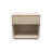 24" Natural Solid Wood One Drawer Nightstand