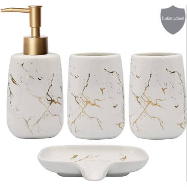 Dorina 6 Piece Bathroom Accessories Set House of Hampton