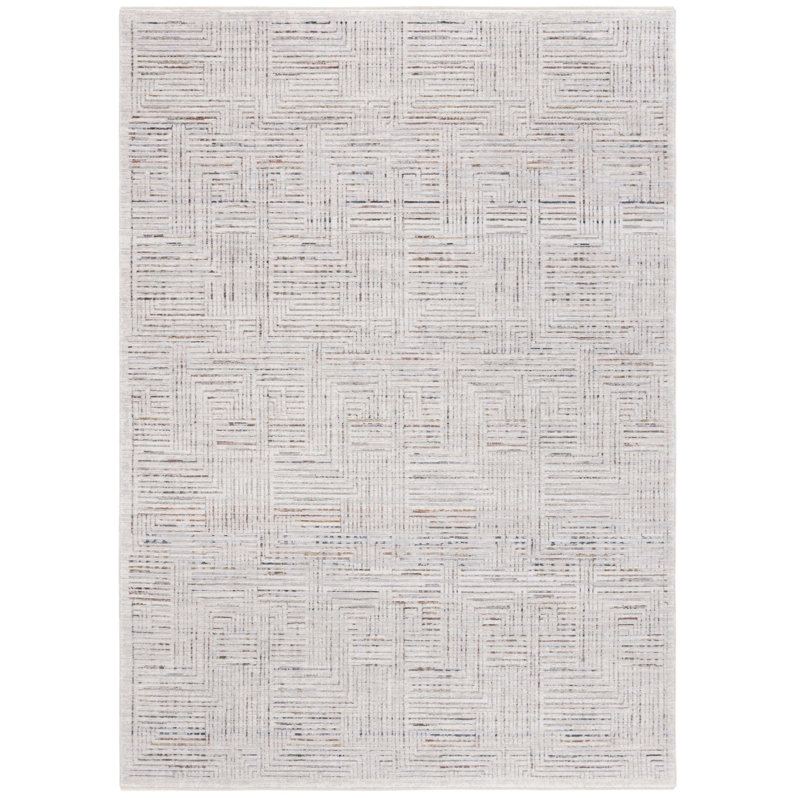 Harlow Performance Abstract Rug, Rectangle 5'3" x 7'6"