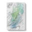 The Curl of a Wave - Wrapped Canvas Drawing - Wrapped Canvas-56660534