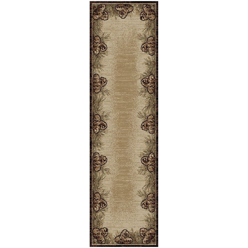 Hearthside Twilight Ridge Brown Area Rug, Runner 2' x 8'
