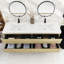 Meuble-lavabo sur pied simple avec surface solide-930536777
