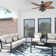 Calypso 52" Weather Resistant Ceiling Fan with Light