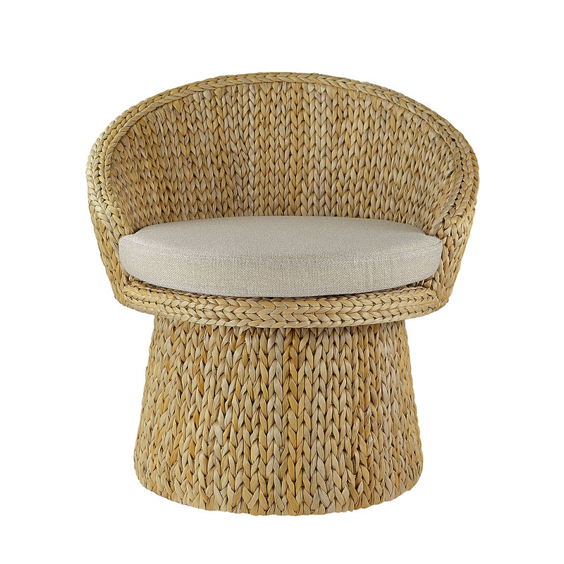 Bali Breeze Upholstered Swivel Side Chair