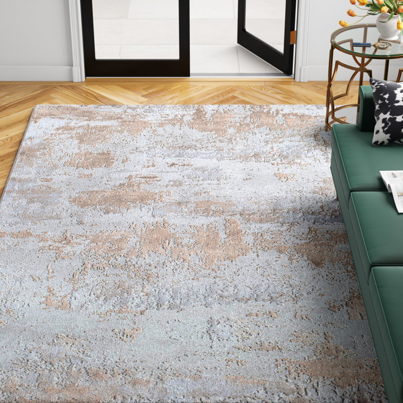 Mcauliffe Vintage Rocky Mountain Area Rug, Rectangle 8' x 10'