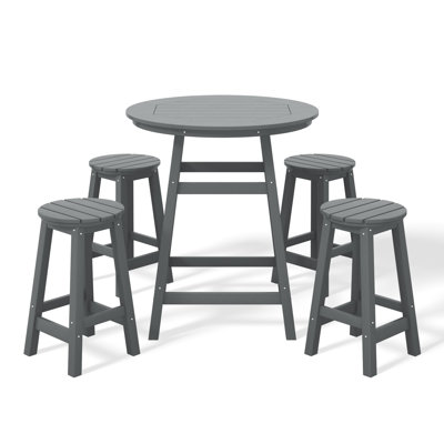 Laguna 5-Piece Round Counter Set