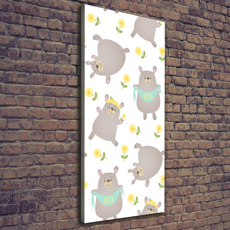 Bears - Wrapped Canvas Print