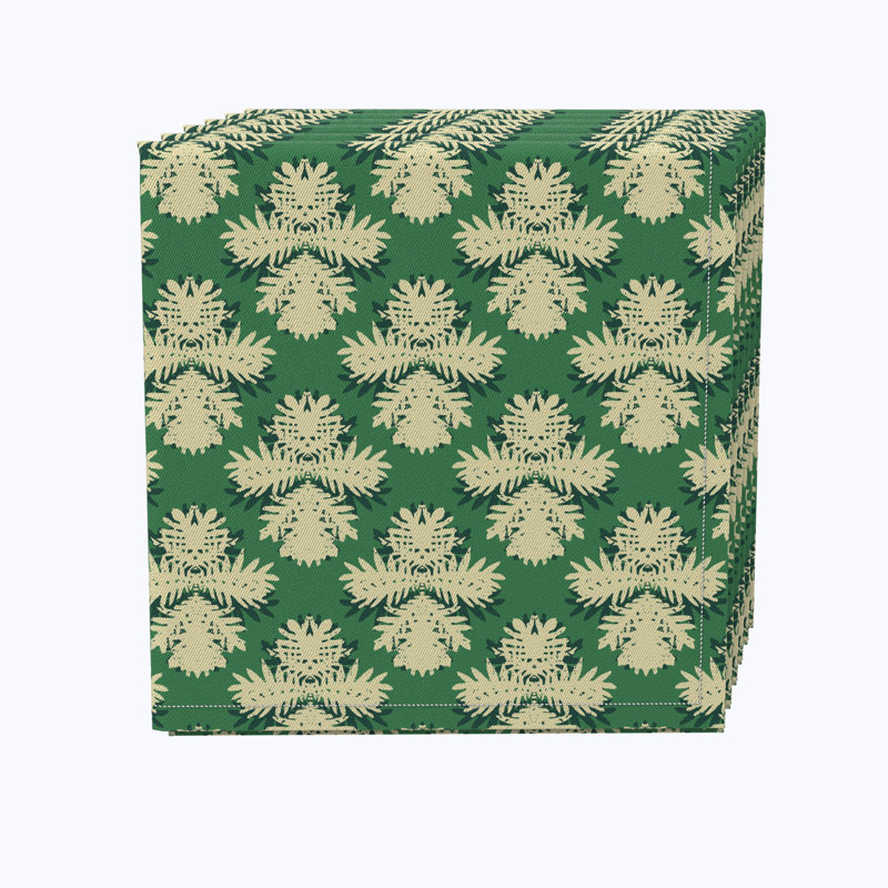 Cotton Twill Damask Square Napkin