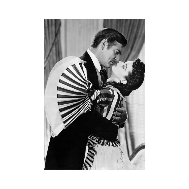 Gone with the Wind, 1939 - Reproduction de photo sur toile tendue, H 26 po x l 18 po x 1,5 po
