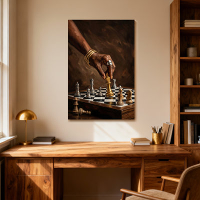 «Fashion Hand» déplaçant le roi des échecs à bord