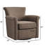 Chaise d'appoint pivotante confortable et polyvalente pour un style intemporel et un mouvement sans effort dans n'importe quel espace de vie-237227466