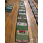 Vintage American Hooked Rug Large Hallway Runner Wool Green