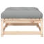 Repose-pieds de patio avec coussin Ophelia & Co.-879597987-879597985