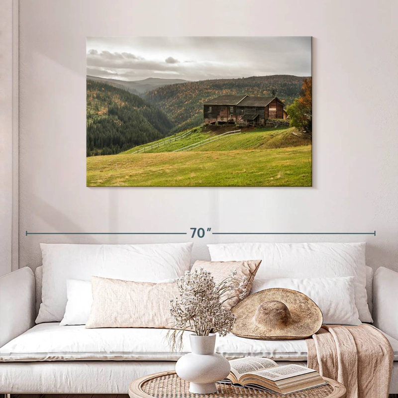 Lilie Norwegian Farmhouse, 30" H x 45" W