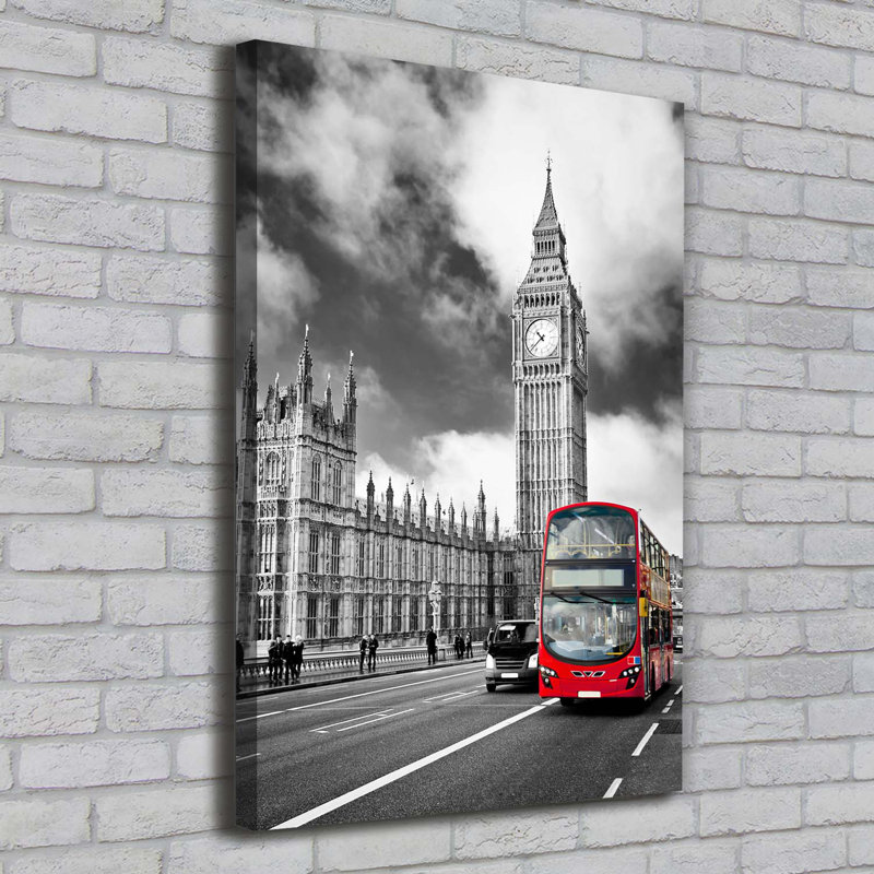 Big Ben London - Wrapped Canvas Print