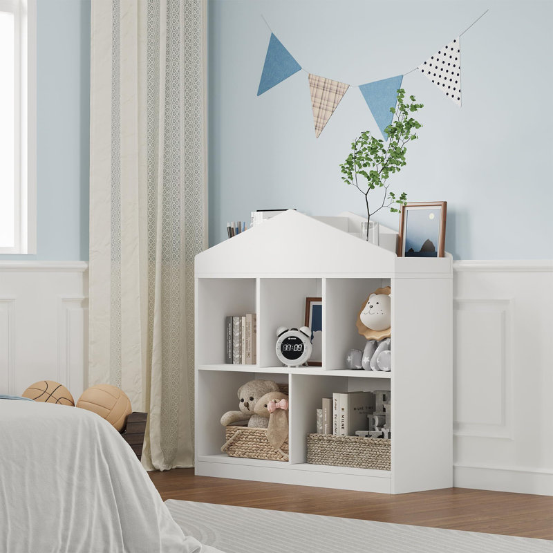  Bibliothèque pour enfants 5 compartiments