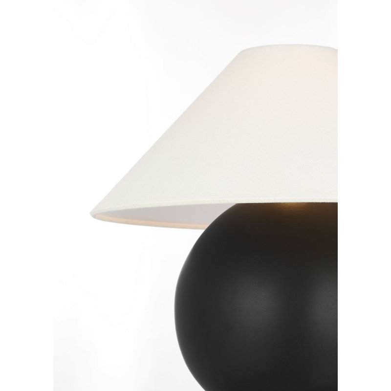 Lindo 14" Accent Lamp with Linen Shade, Nocturne