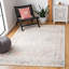 Tapis ivoire / turquoise Dempsey-211618205