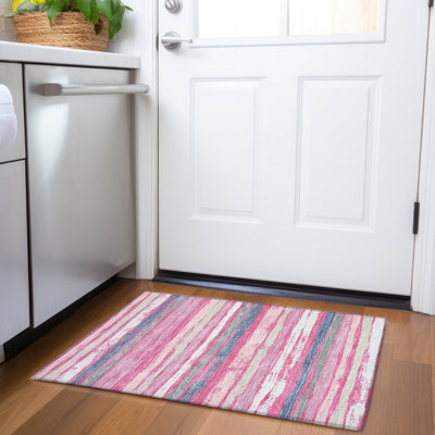 Tapis à rayures de qualité supérieure lavable à la machine Jahnke AMF1019