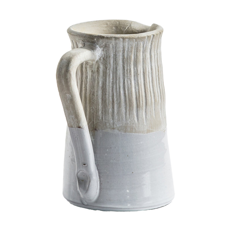 Bohn Stoneware Table Vase, 18.5cm H x 16cm W x 12cm D